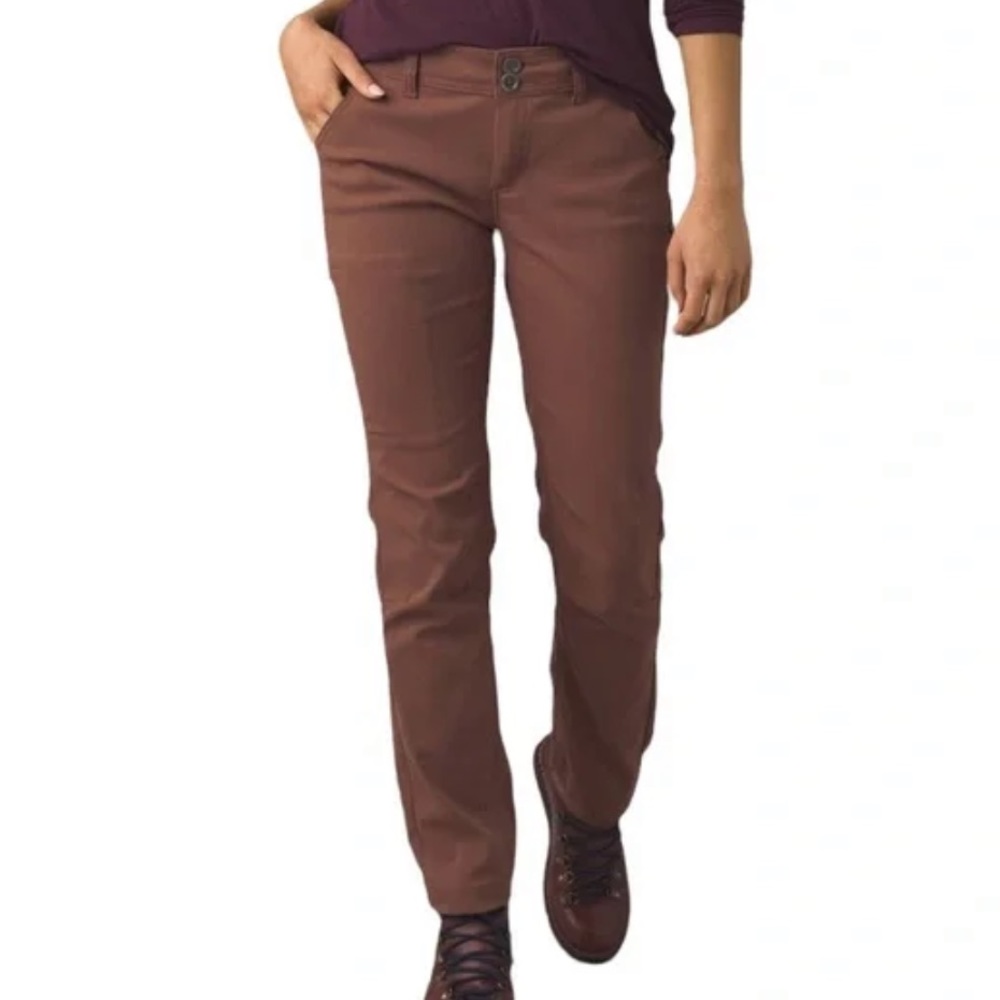 Prana Halle Convertible Hiking/ Outdoor Pants in Brown size 10